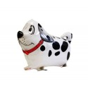 White Spotted Dog Walking Pet Balloon